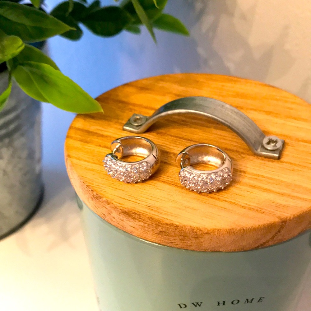 925 Sterling Silver Hoop Earrings